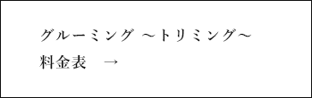 グルーミング～トリミング～料金表